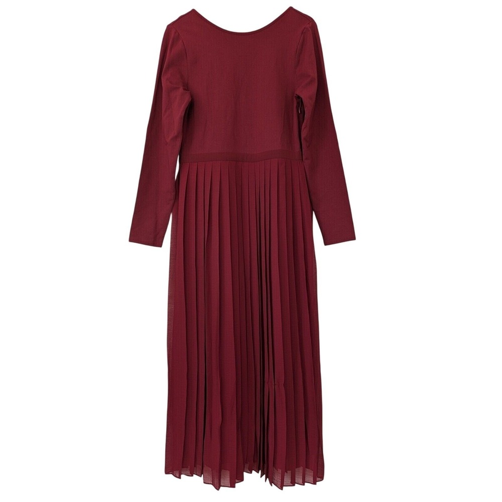J. Crew Pleated Ballet Dress Stretch‎ Cotton Blend SizeXXL Red NWT $128 CF797
